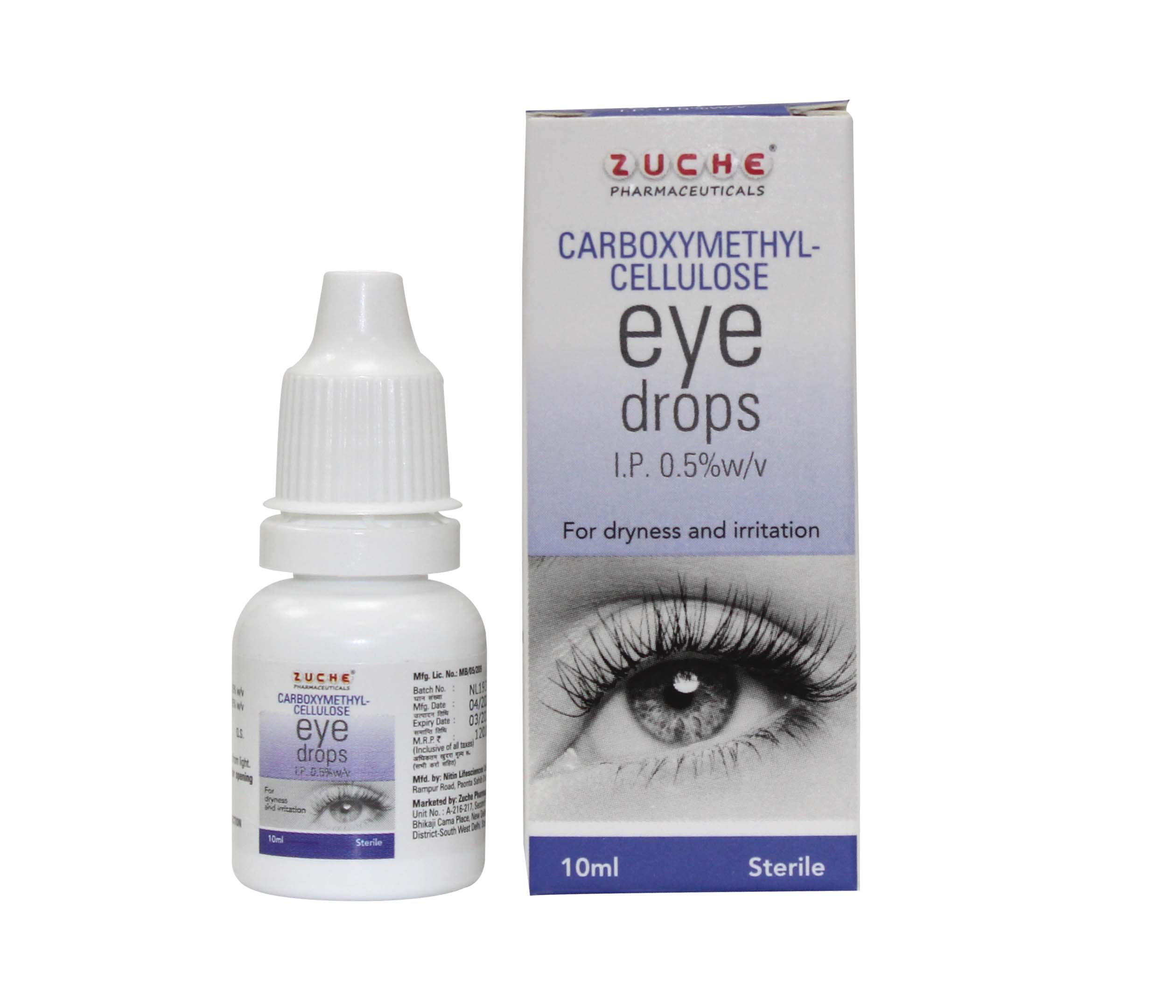Carboxymethyl Cellulose Eye Drops IP 0.5% w/v